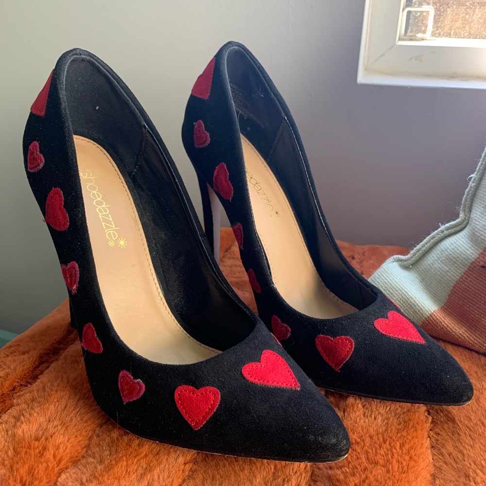 Heart Shoe Dazzle Heels